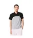 Mens Colour Block Polo Shirt Grey Lacoste-3