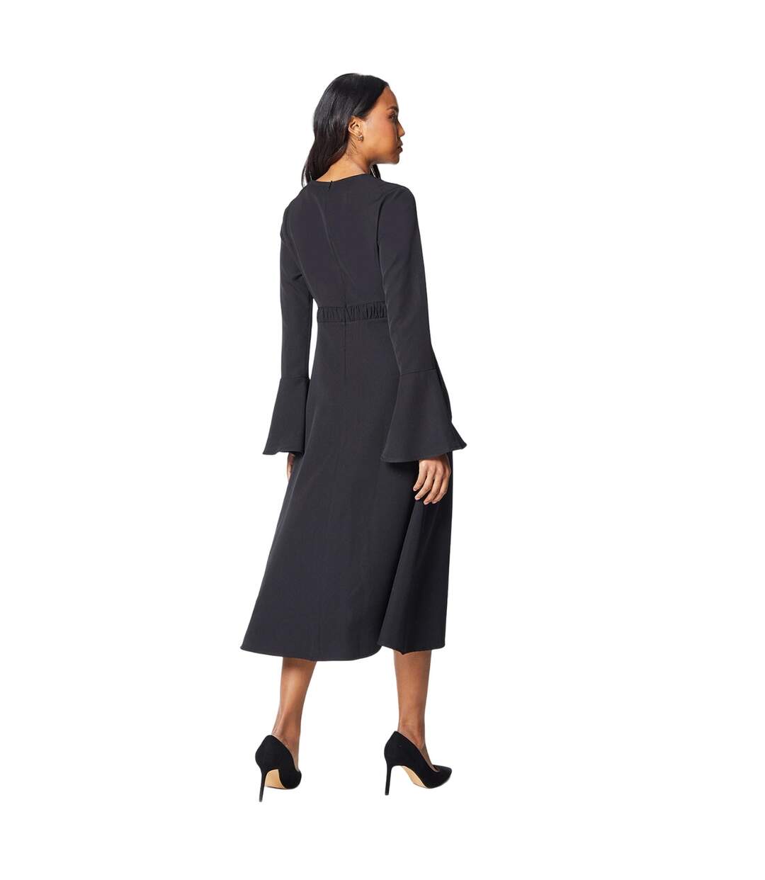 Robe mi-longue femme noir Principles