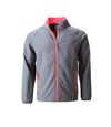 Veste softshell coupe-vent déperlante homme JN1130 - gris
