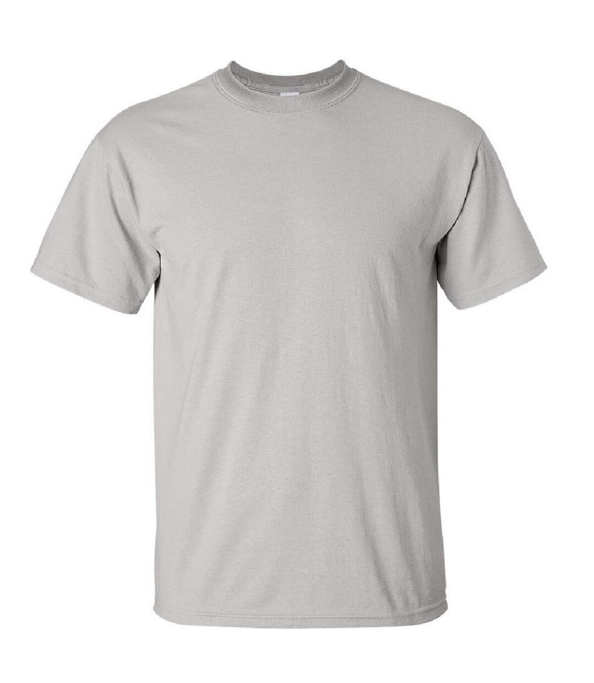 Gildan Mens Ultra Cotton Short Sleeve T-Shirt (Ice Gray)