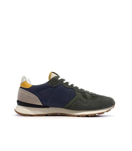 Baskets vertes homme pepe jeans brit prints