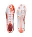 Chaussures De Foot Pour Terrain Ferme Match Ultra Homme Blanc Orange Puma-3