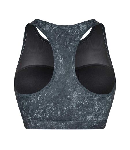 Brassière De Sport Femme Noir Imprimé USA Pro