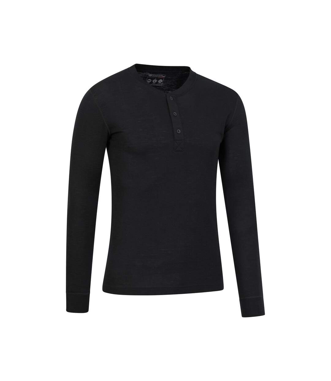 Haut thermique homme noir Mountain Warehouse-3