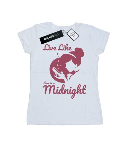 Disney Princess - T-shirt CINDERELLA NO MIDNIGHT - Femme (Blanc) - UTBI36872