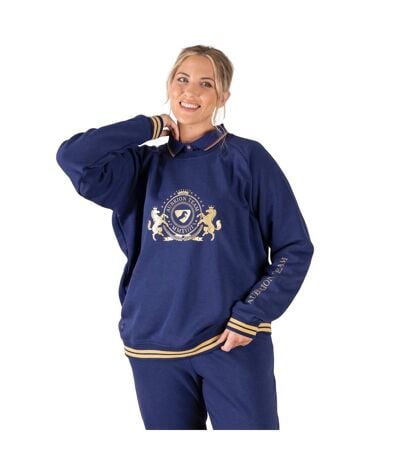 Sweat Team Femme Bleu Nuit Aubrion
