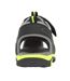 Sandales Pebble Enfant Vert Kaki Foncé Vert Fluo Hi-Tec-2