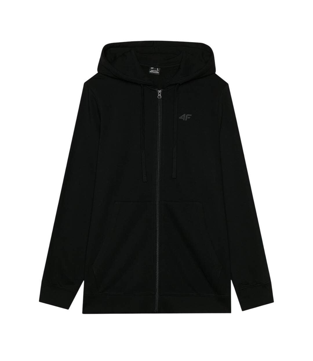 Veste À Capuche Wmm00tswsm1768 Homme Noir 4F-2
