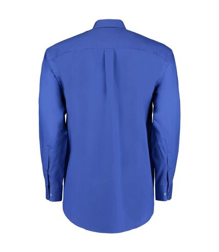 Kustom Kit Mens Long Sleeve Corporate Oxford Shirt (Royal Blue)
