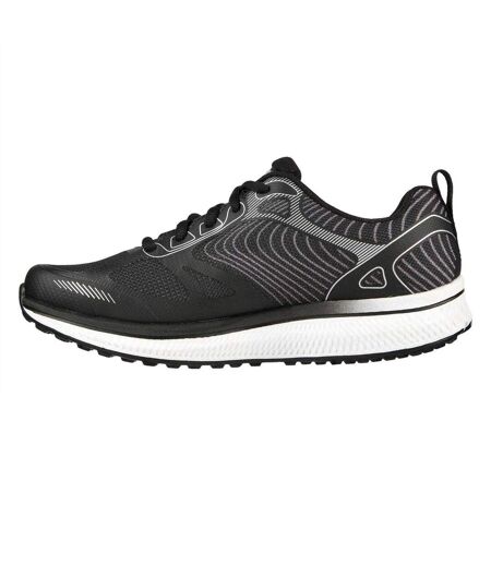Baskets Gorun Consistent Femme Noir Argenté Skechers