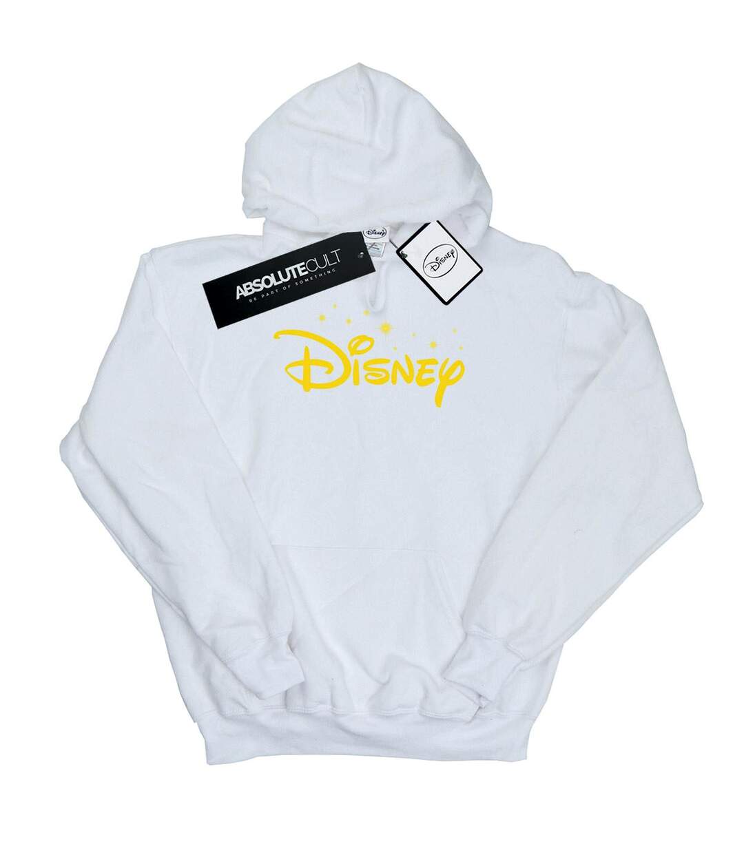 Disney - Sweat à capuche LOGO STARS - Femme (Blanc) - UTBI10736-1