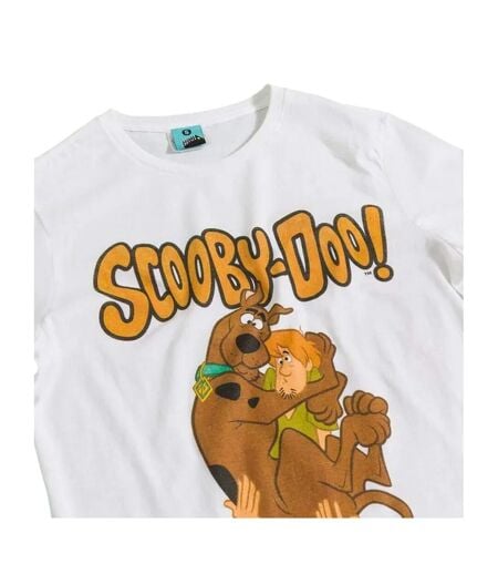 T-shirt Motif Sammy Classic Femme Blanc Scooby Doo