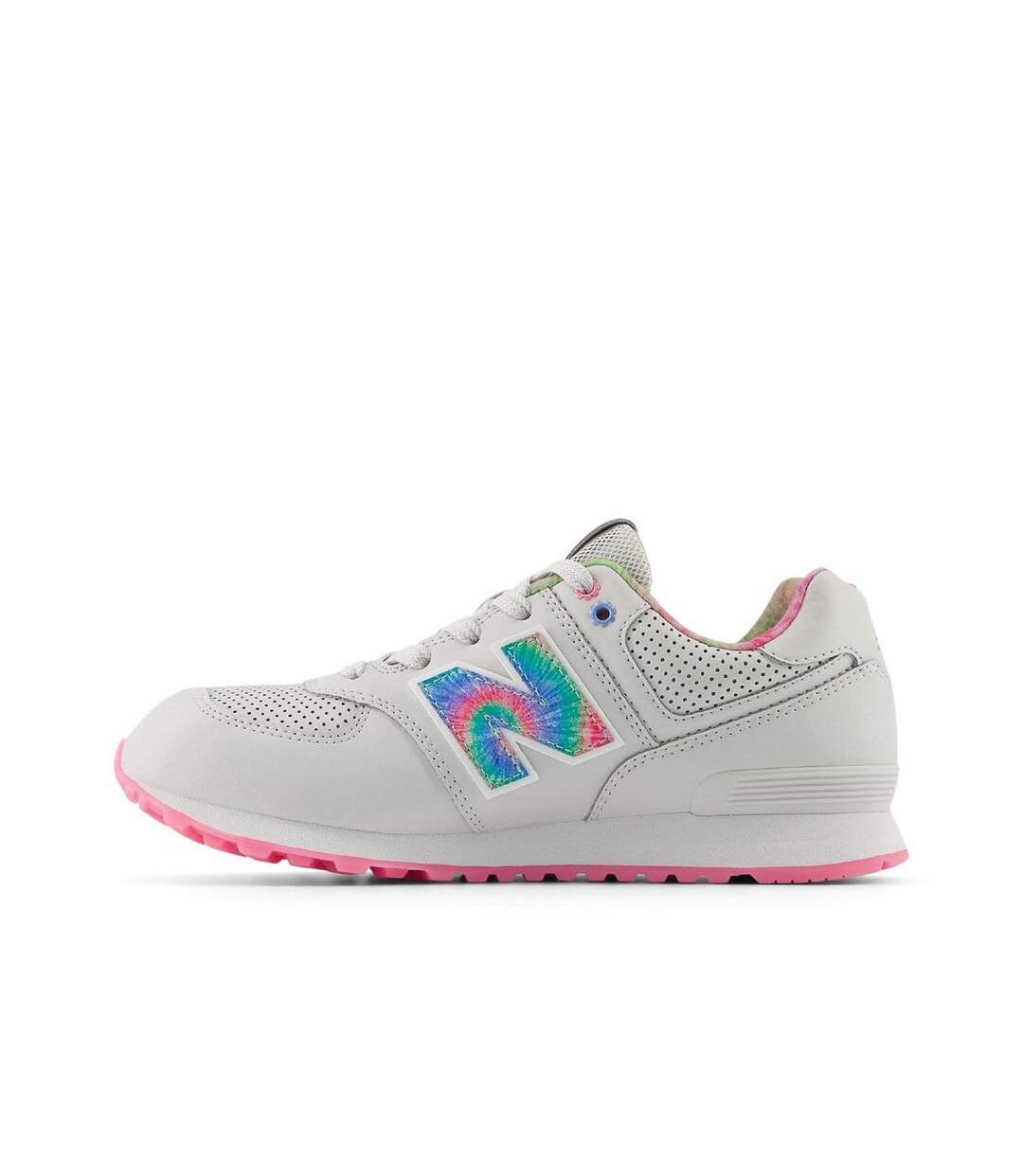 Baskets Motif/style Tie-dye Femme Gris New Balance-3