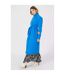 Principles Womens/Ladies Belted Funnel Neck Coat (Cobalt Blue) - UTDH1956