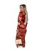 Robe Portefeuille Manches Longues Femme Rouge Pastel AX Paris-3