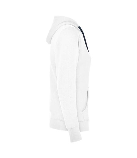 Sweat Urban Femme Blanc Bleu Marine Roly
