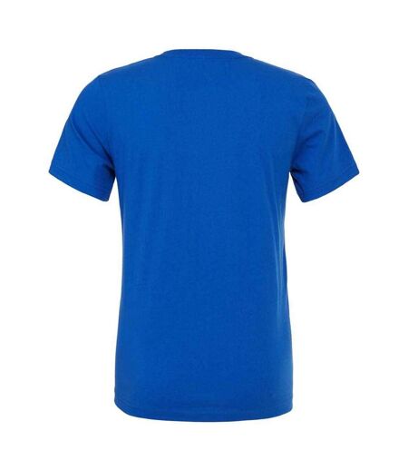 Adults unisex crew neck t-shirt royal blue Bella + Canvas