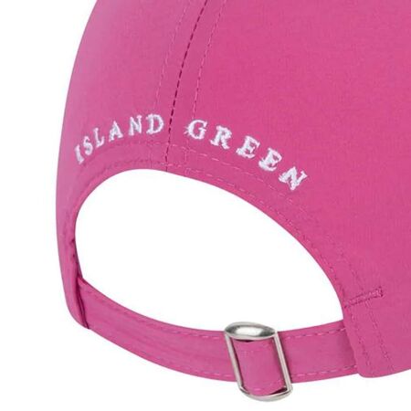 Casquette de baseball femme rose Island Green