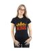 Disney - T-shirt THE LION KING MOVIE LONG LIVE THE KING - Femme (Noir) - UTBI25114-2
