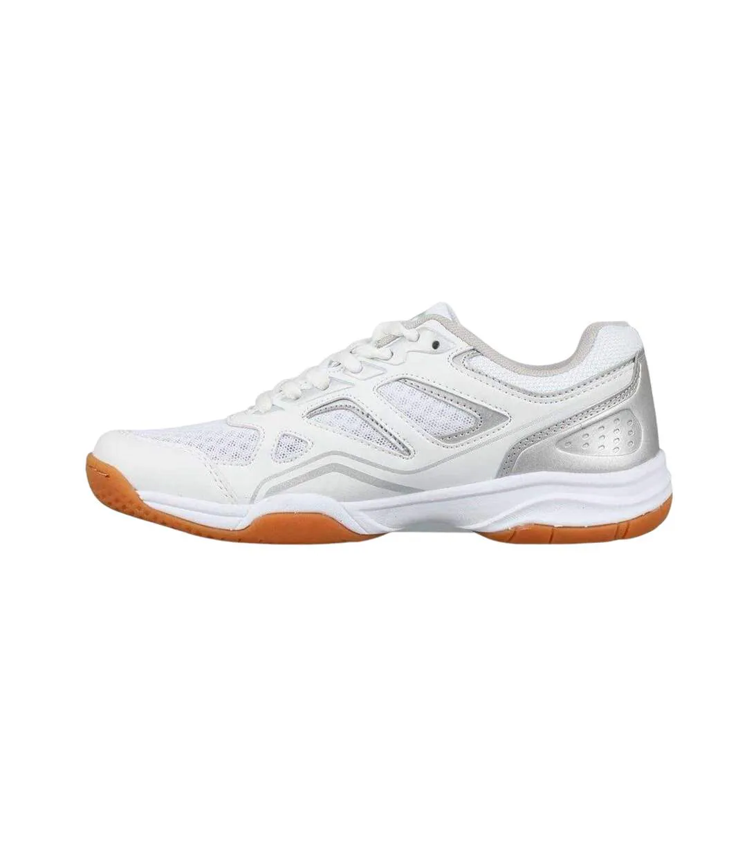 Womens/ladies Indoor Court Trainers White Slazenger-3