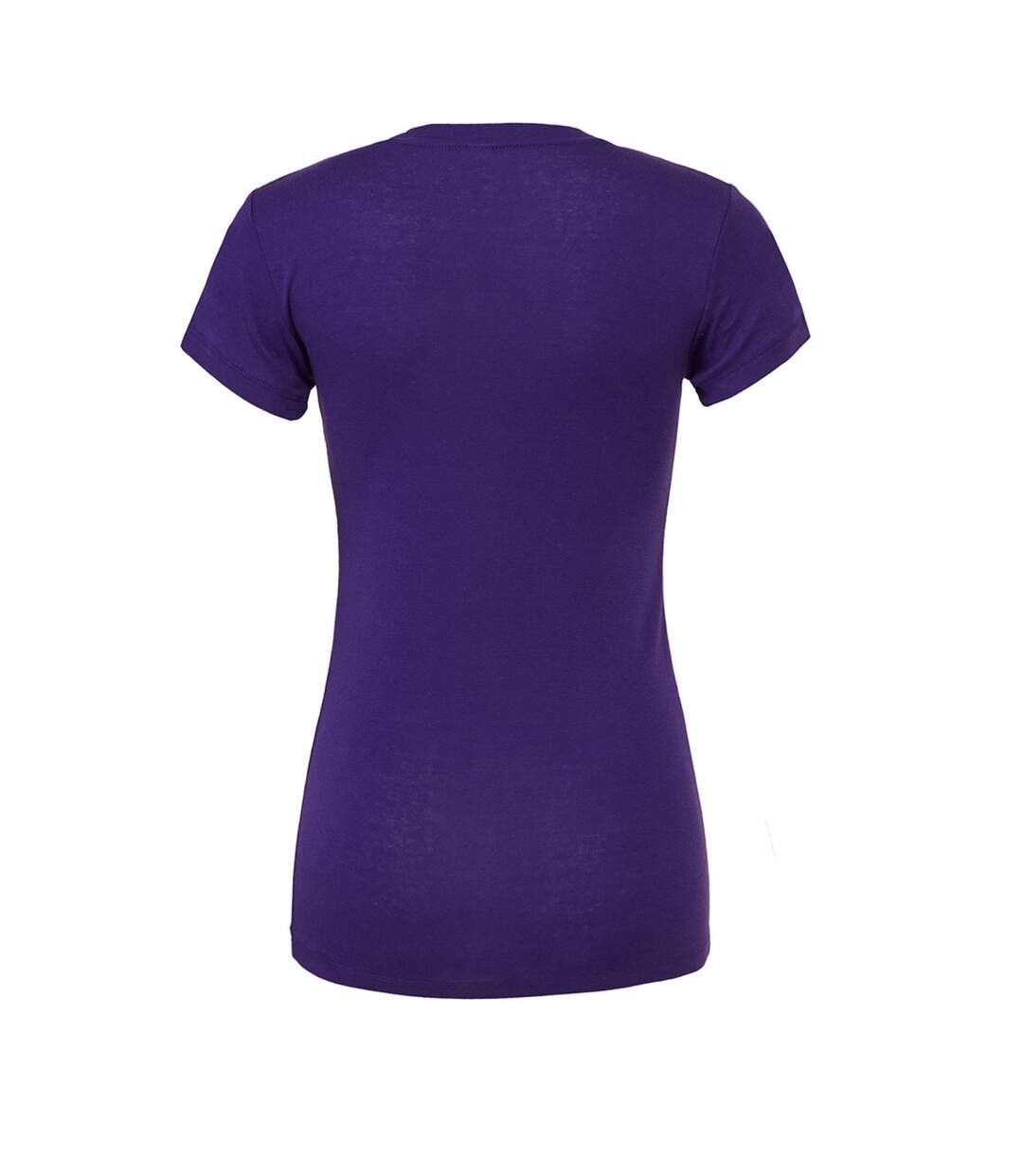 Womens/ladies the favourite t-shirt team purple Bella + Canvas