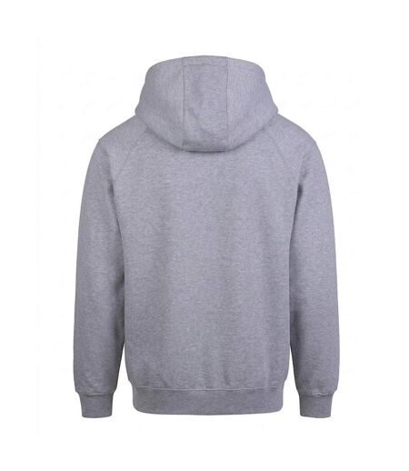 Mens Vision Heavyweight Hoodie Heather Grey Awdis