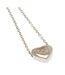 West Ham United FC Stainless Steel Heart Necklace & Pendant (Gray/Silver) (One Size)