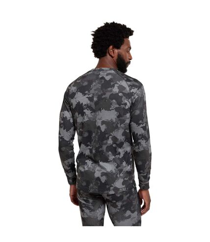 Mens talus camouflage thermal top vert Mountain Warehouse