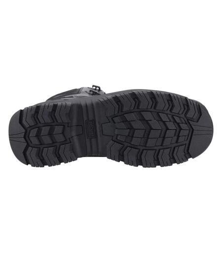 Mens Highway 8.0 Leather Waterproof Safety Boots Black Magnum