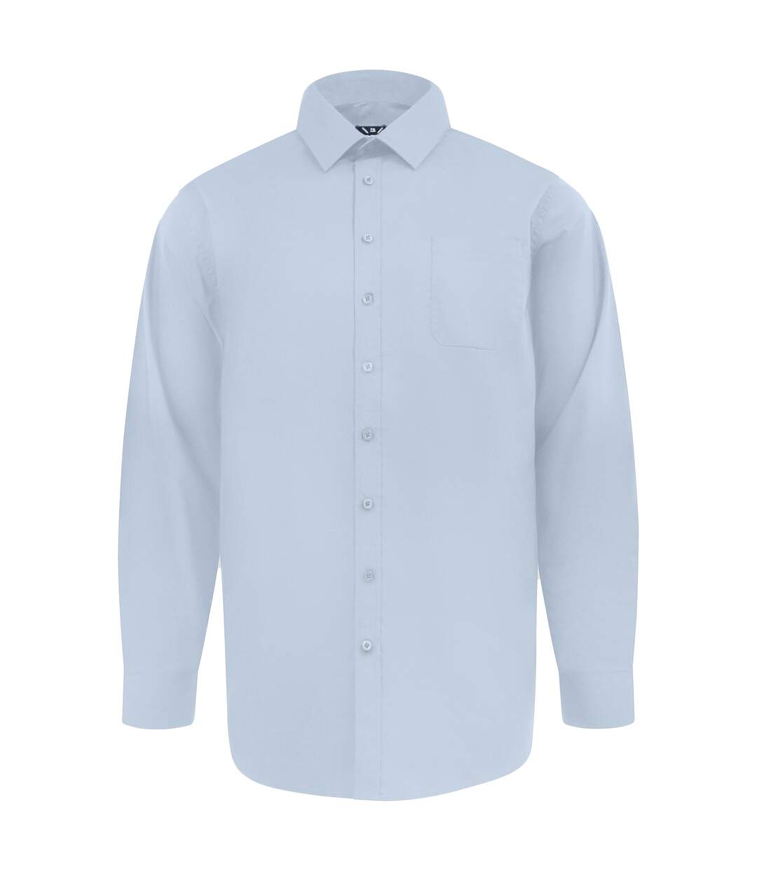 D555 Chemise Extensible Manches Longues Oliver Homme Bleu Ciel Duke-2