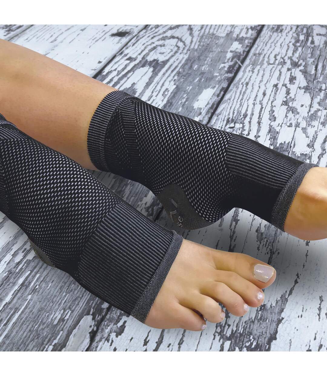 1 Pack Pain Relief Plantar Fasciitis Compression Sleeve Socks with Arch Support-4