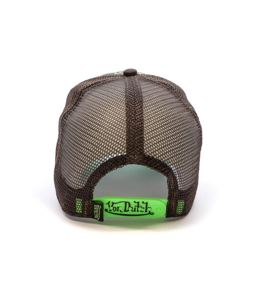 Casquette Marron/Verte Homme Von Dutch 896860 - Taille unique-3