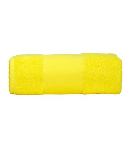 A&R Towels Print-Me Big Towel (Bright Yellow) (One Size) - UTRW6039