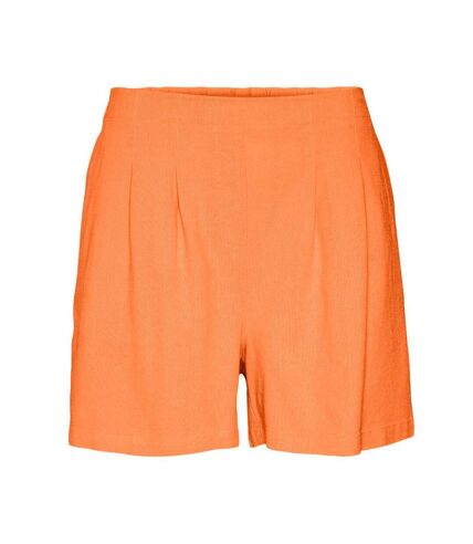 Short Orange Femme Vero Moda Milo - L