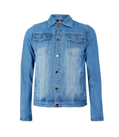Mens Denim Jacket Blue Criminal Damage