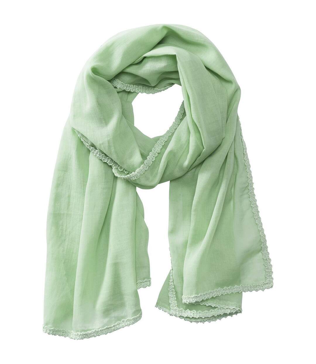 Echarpe légère ultra féminine - MB6404 - vert pastel