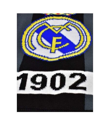 Écharpe 8th Taille Unique Blanc Noir Real Madrid CF