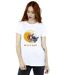 Disney Femmes/Les femmes Lilo & Stitch Summer Waves - T-shirt boyfriend en coton (Blanc) - UTBI29954-2