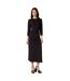 Robe mi-longue femme noir Principles