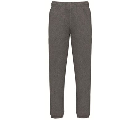Pantalon jogging molleton - Homme - K7025 - gris chiné