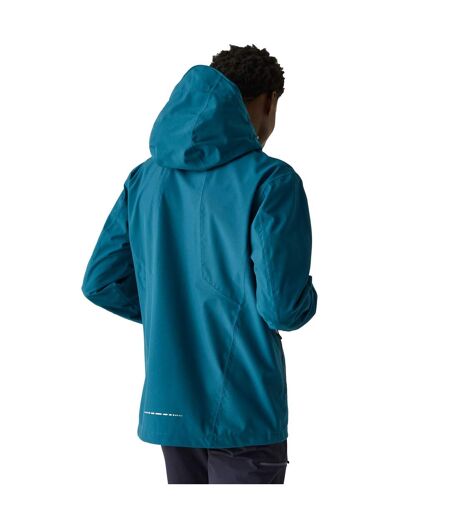 Veste imperméable bosfield homme bleu marocain / jaune verdâtre Regatta