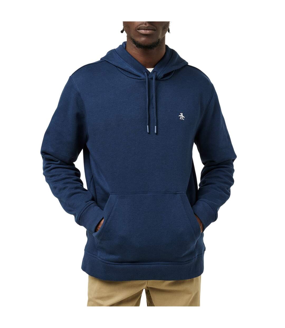 Mens Hooded Regular Hoodie Yale Blue Original Penguin-3