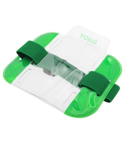 Yoko - Brassards pour carte d'identité (Vert fluo) (Taille unique) - UTBC1268