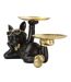 Vide-Poche Statuette Chien Dog Rover 23cm Noir-2