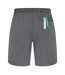 Mens Fleece Relaxed Fit Shorts Gull Grey Humanrace-2