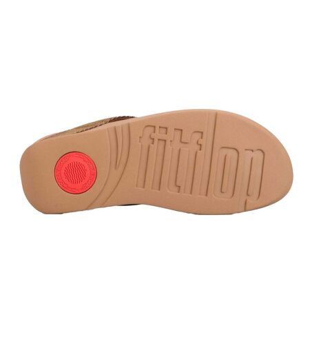Sandales lottie glitzy femme cuivré FitFlop