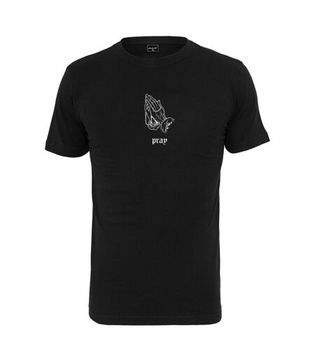 T-shirt Dark Pray Homme Noir Mister Tee