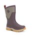 Muck Boots Unisex Arctic Sport Mid Pull On Wellies (Wine) - UTFS4288