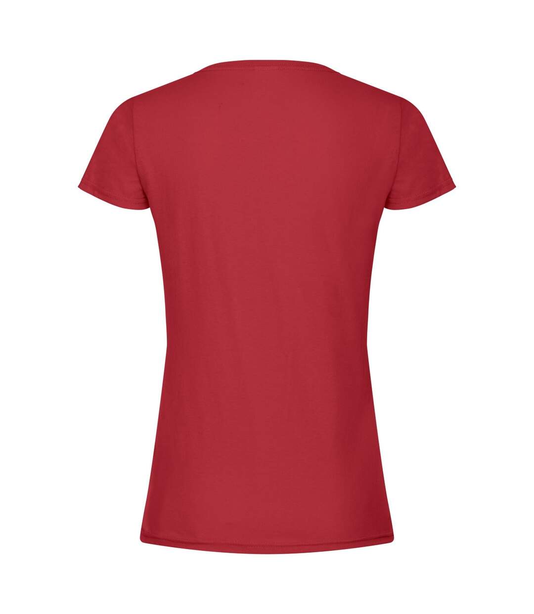 T-shirt original femme rouge Fruit of the Loom