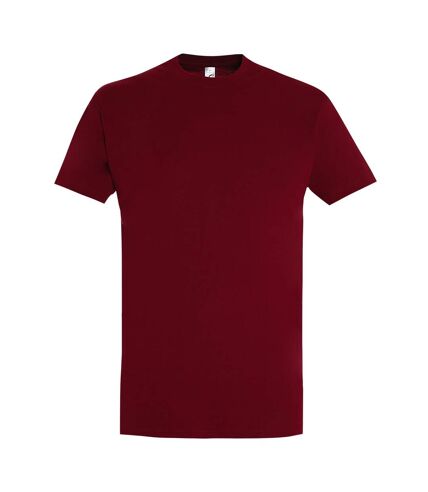 T-shirt manches courtes imperial homme rouge SOLS